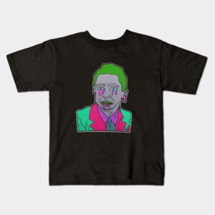 Drowning Man Neon Kids T-Shirt